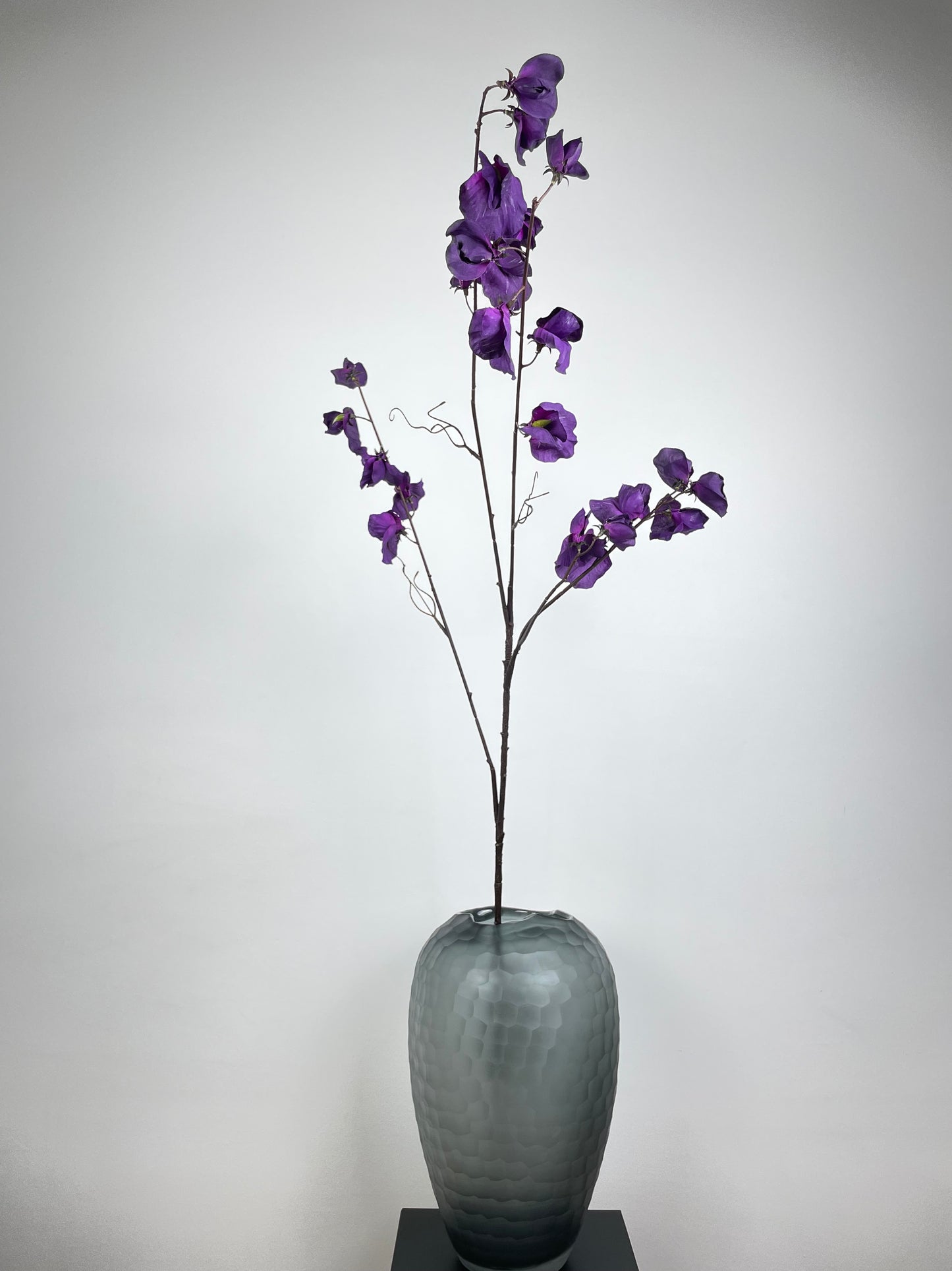 Artificial Lathyrus, Sweet Pea, purple, 117cm