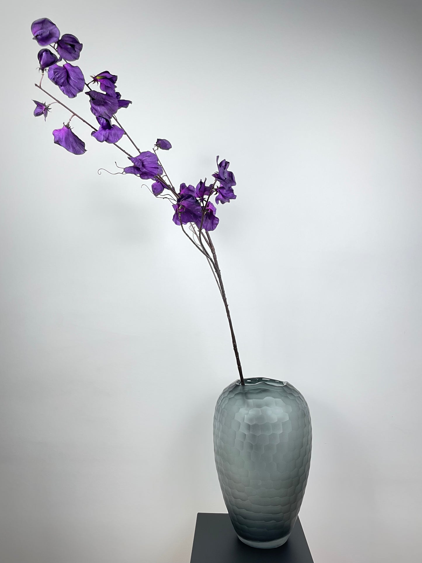 Artificial Lathyrus, Sweet Pea, purple, 117cm