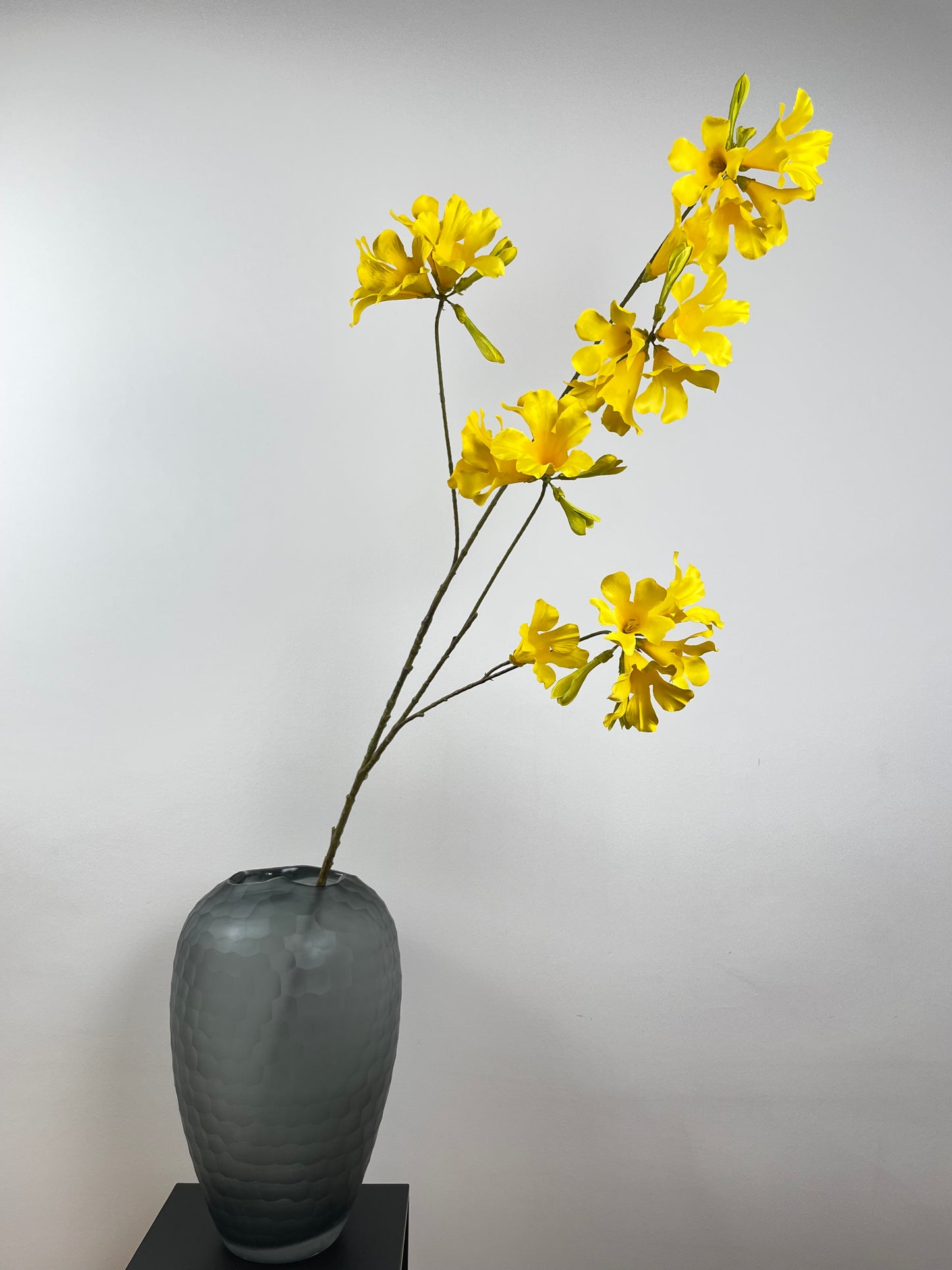 Artificial Mandevilla, yellow, 114cm