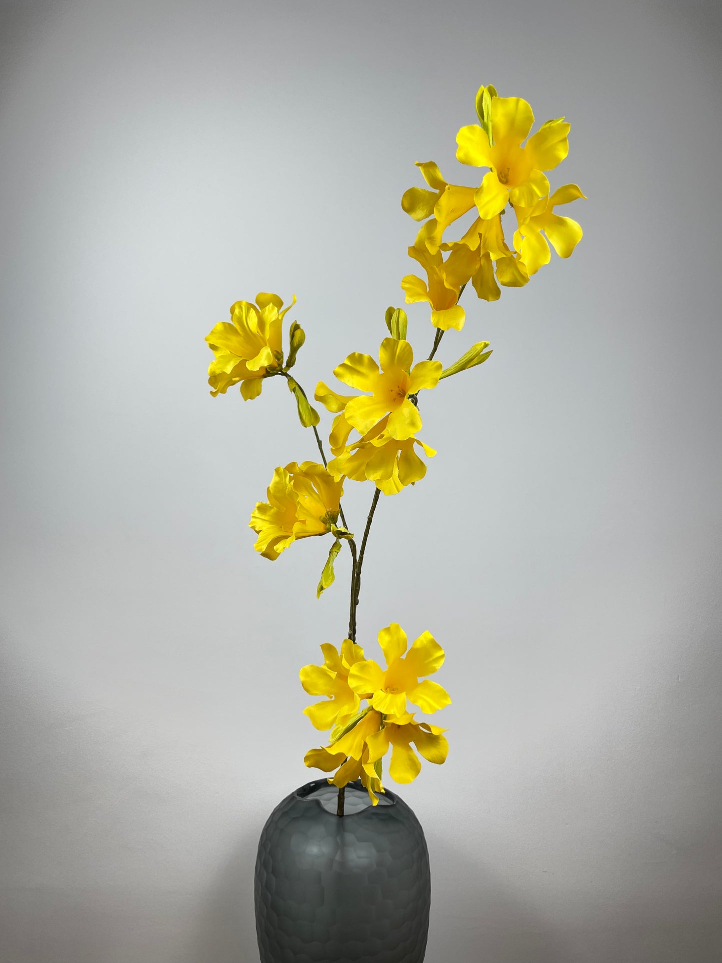 Artificial Mandevilla, yellow, 114cm
