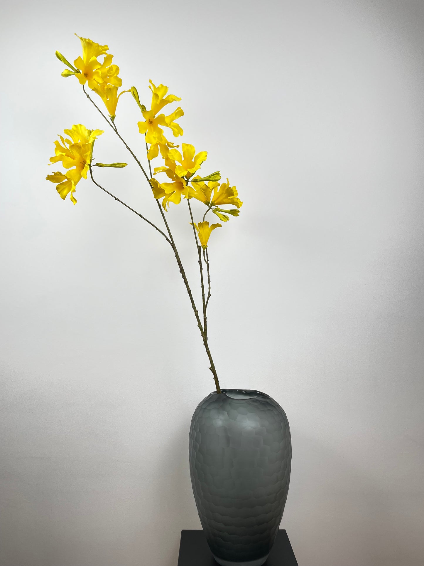 Artificial Mandevilla, yellow, 114cm