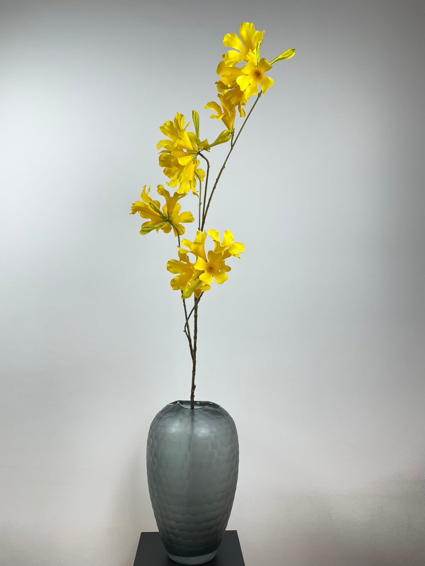 Artificial Mandevilla, yellow, 114cm