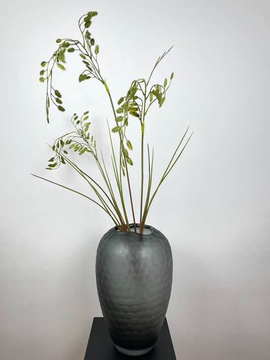 ziergras kunstblume gruen hochwertig wie echt 102 cm