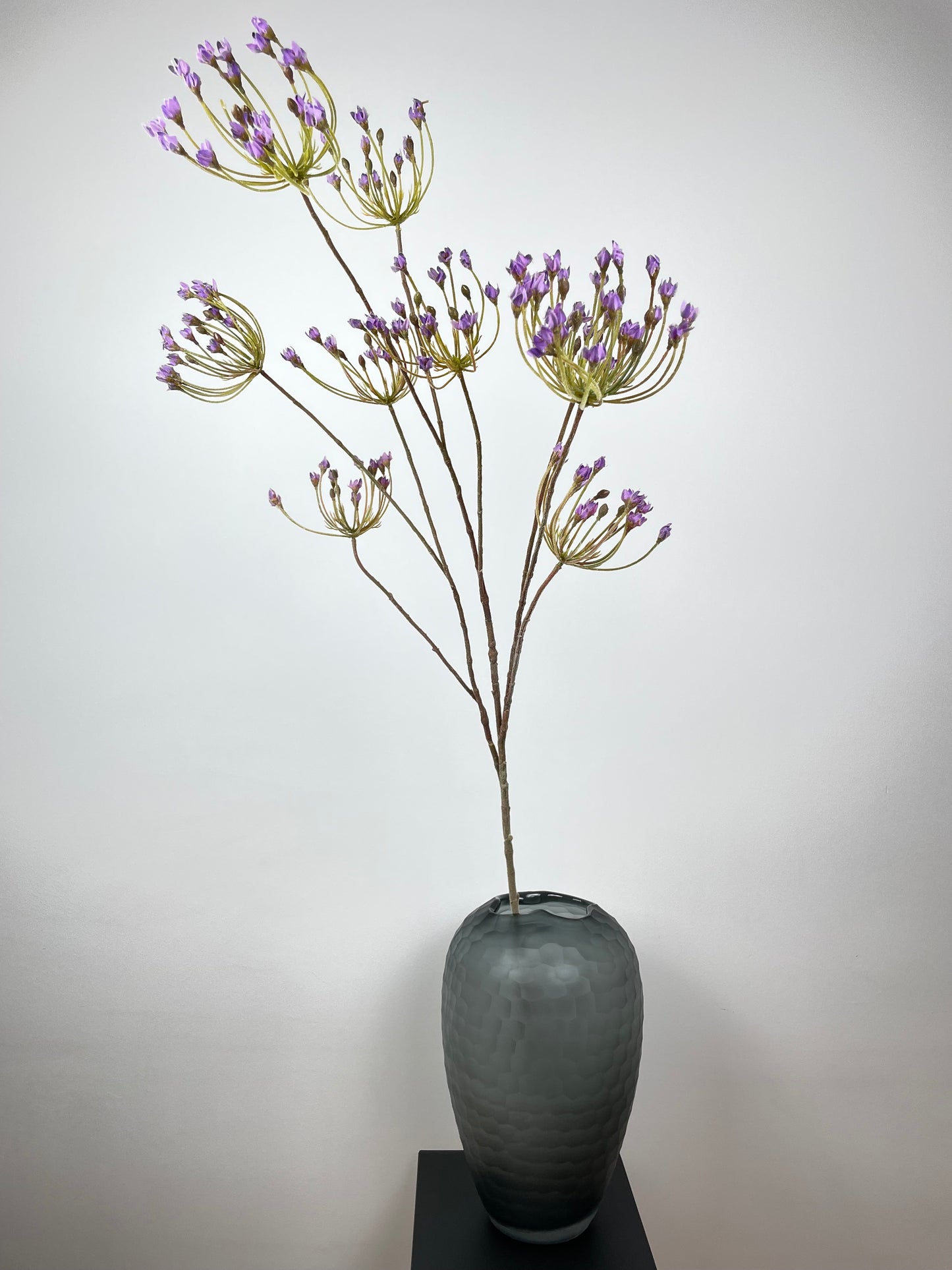 Artificial dill blossom, purple, 120cm
