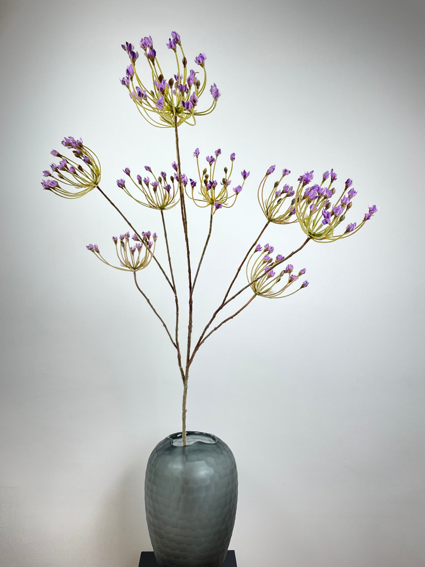 Artificial dill blossom, purple, 120cm