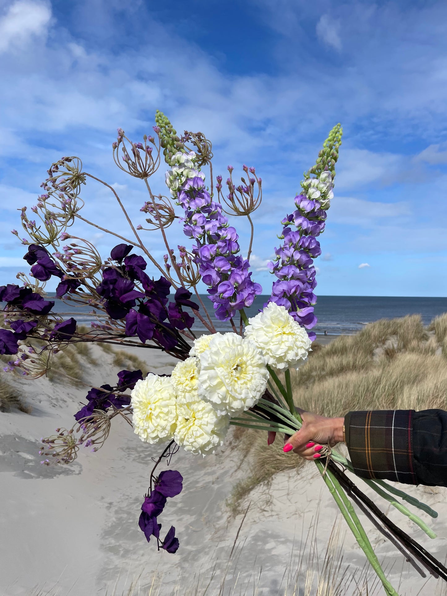 Kunstblumen Bouquet "Lavender Dream"