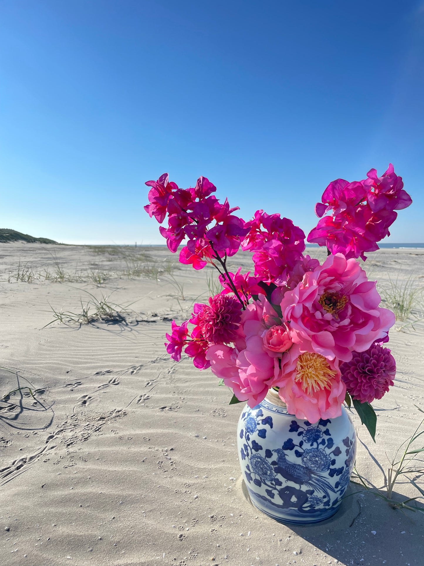 Kunstblumen Bouquet "Pretty in Pink"