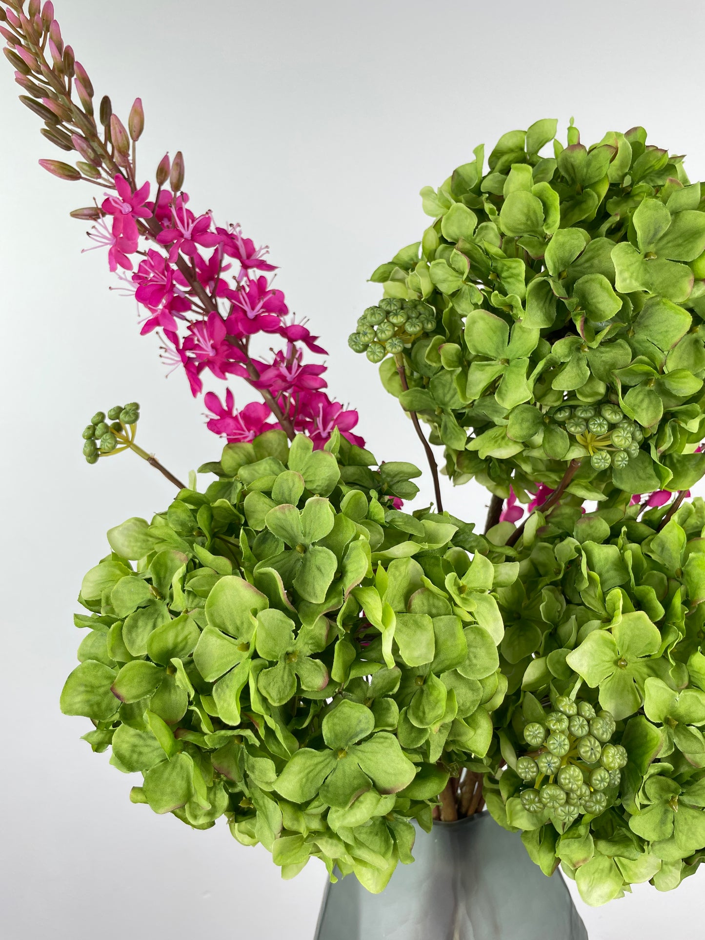 Kunstblumen Bouquet "Strawberry Matcha Latte"