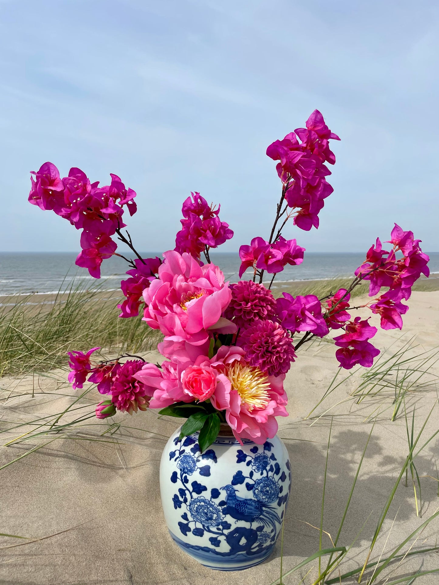 Kunstblumen Bouquet "Pretty in Pink"
