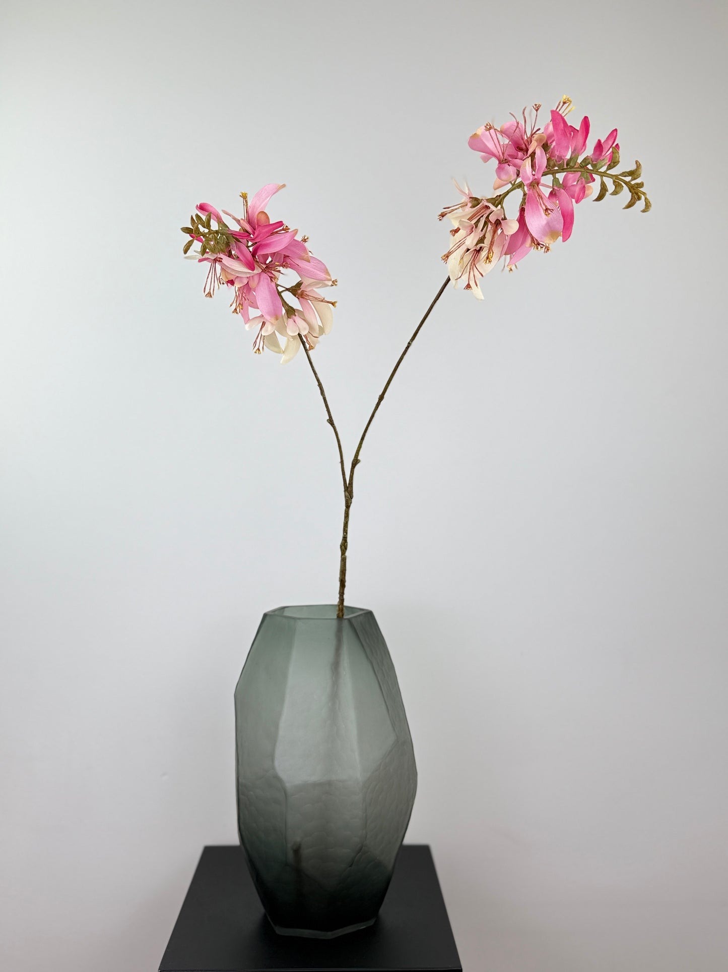 Künstliche Mucuna Blüte, rose-pink, 104cm