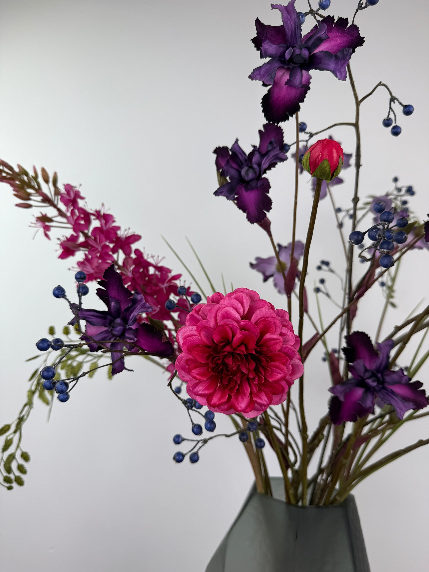 Künstliche Dahlie, pink, 86cm