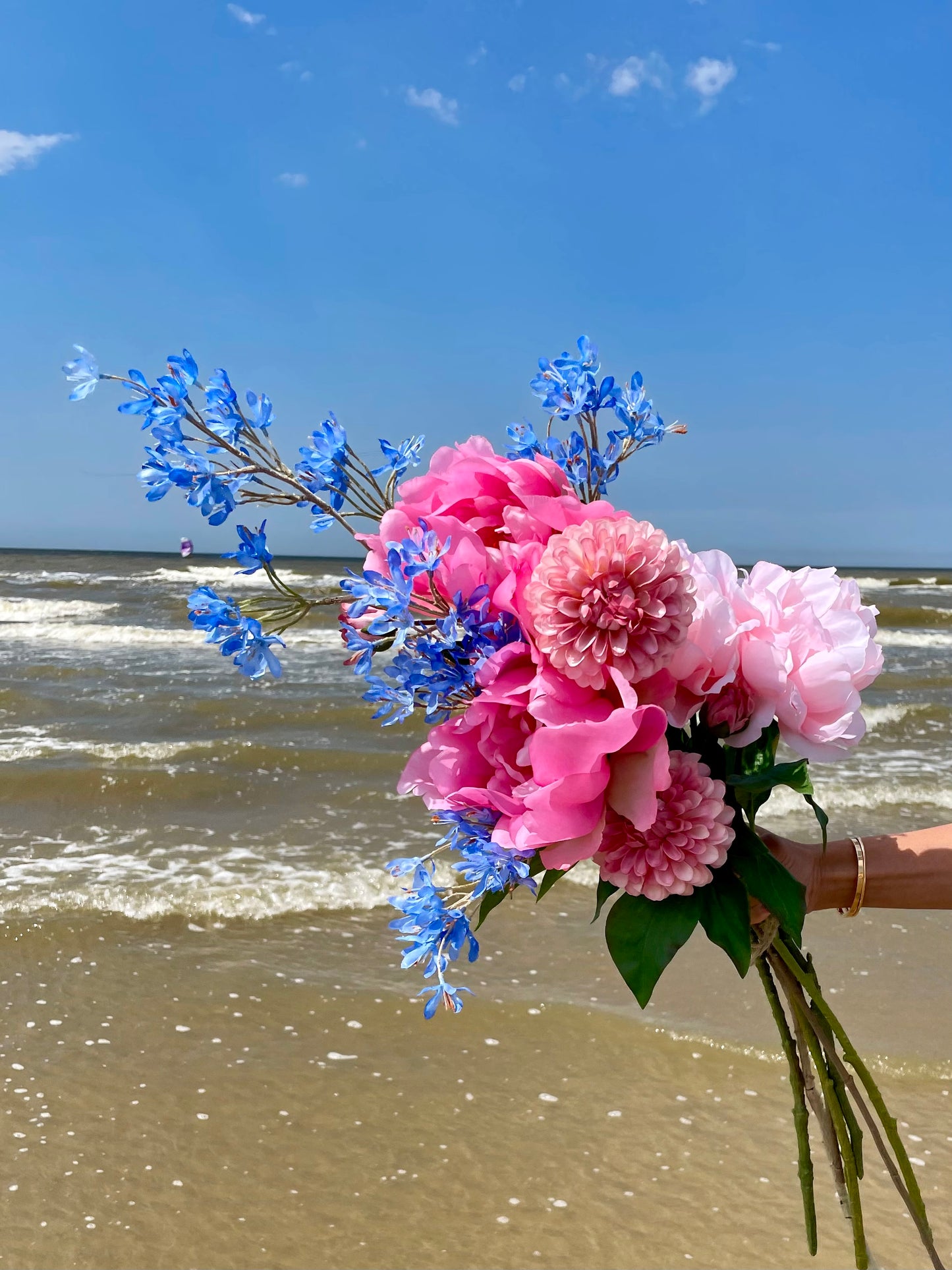 Kunstblumen Bouquet "Summer Breeze"