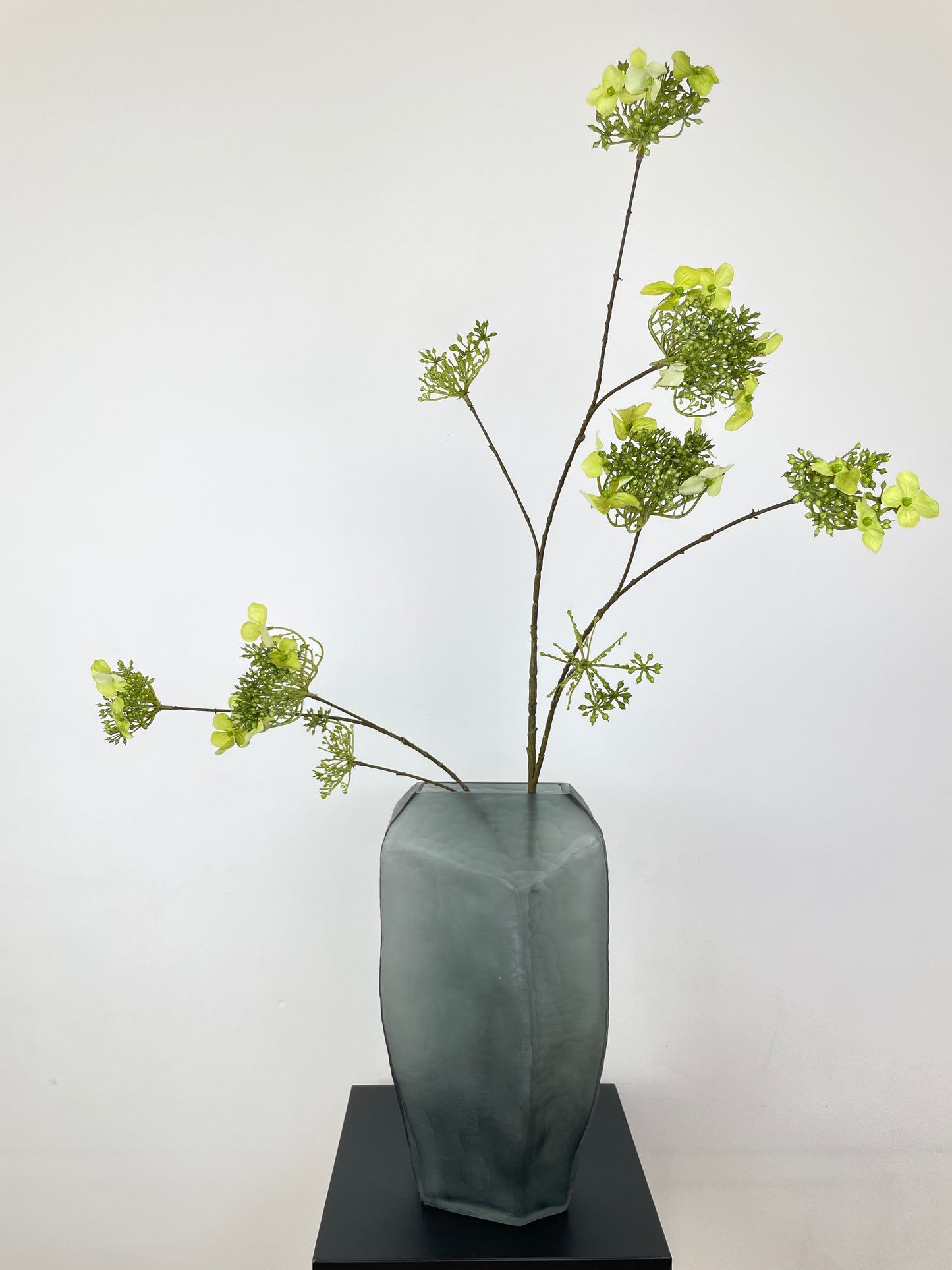 Artificial hydrangea, green, 115cm