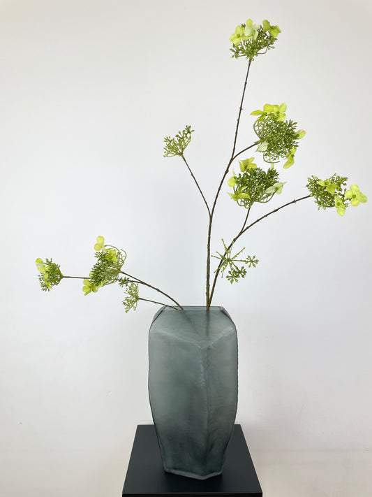 Künstliche Hortensie, grün, 115cm