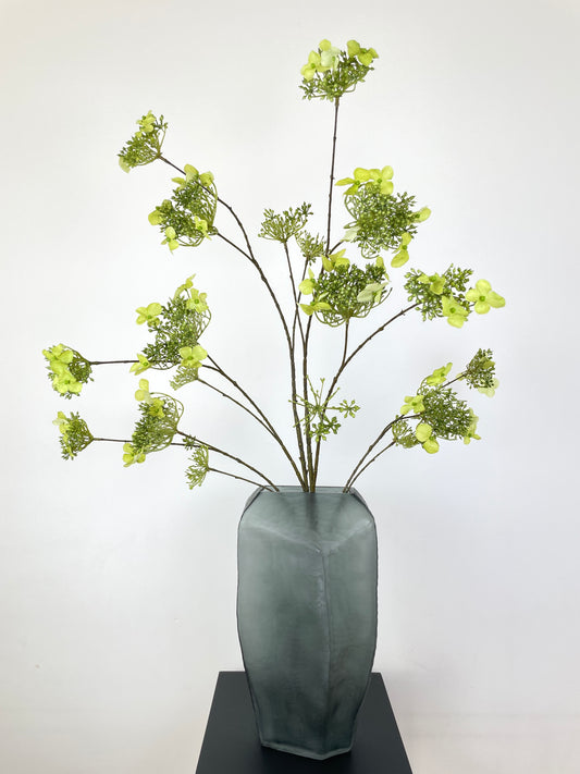 Künstliche Hortensie, grün, 115cm