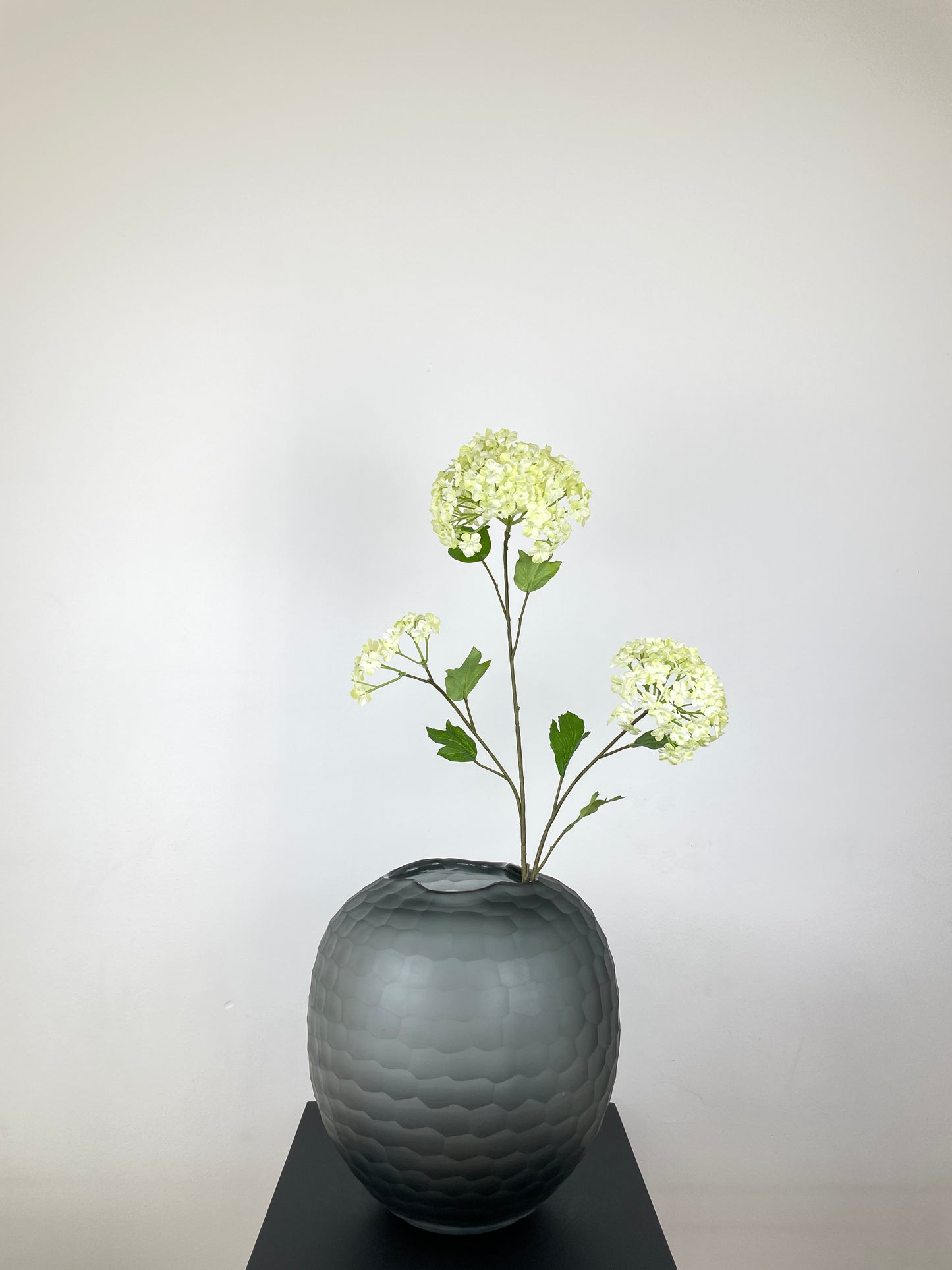 Artificial snowball, cream-green