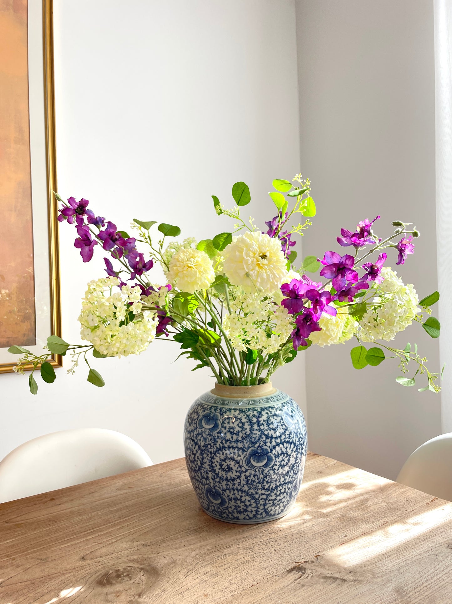 Kunstblumen Bouquet "Ocean Spray"