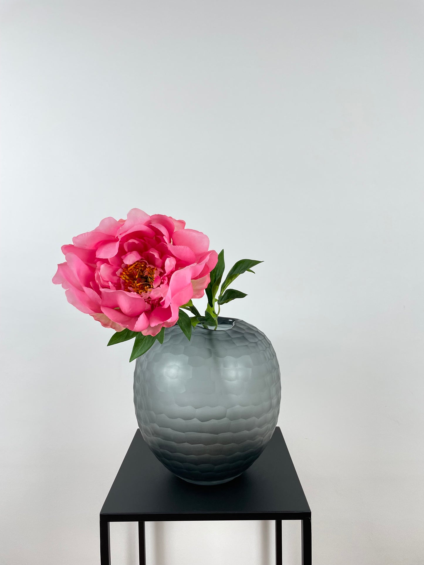 Künstliche Pfingstrose, pink, 61cm