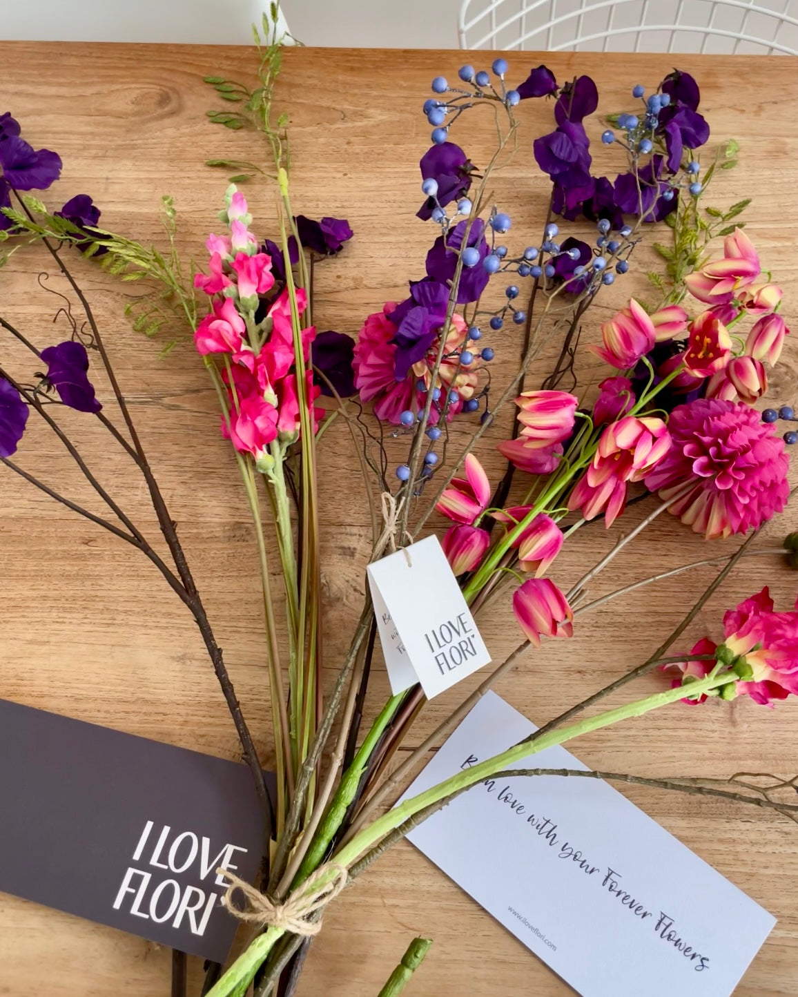 Kunstblumen Bouquet "Spice Garden"