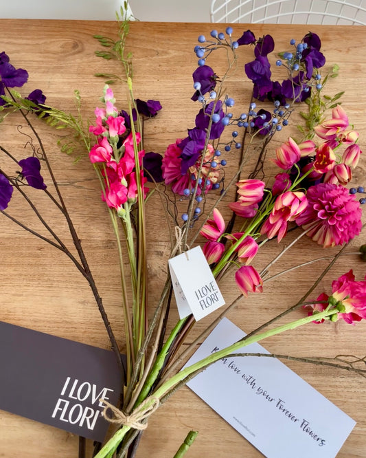 Artificial flower bouquet "Spice Garden"