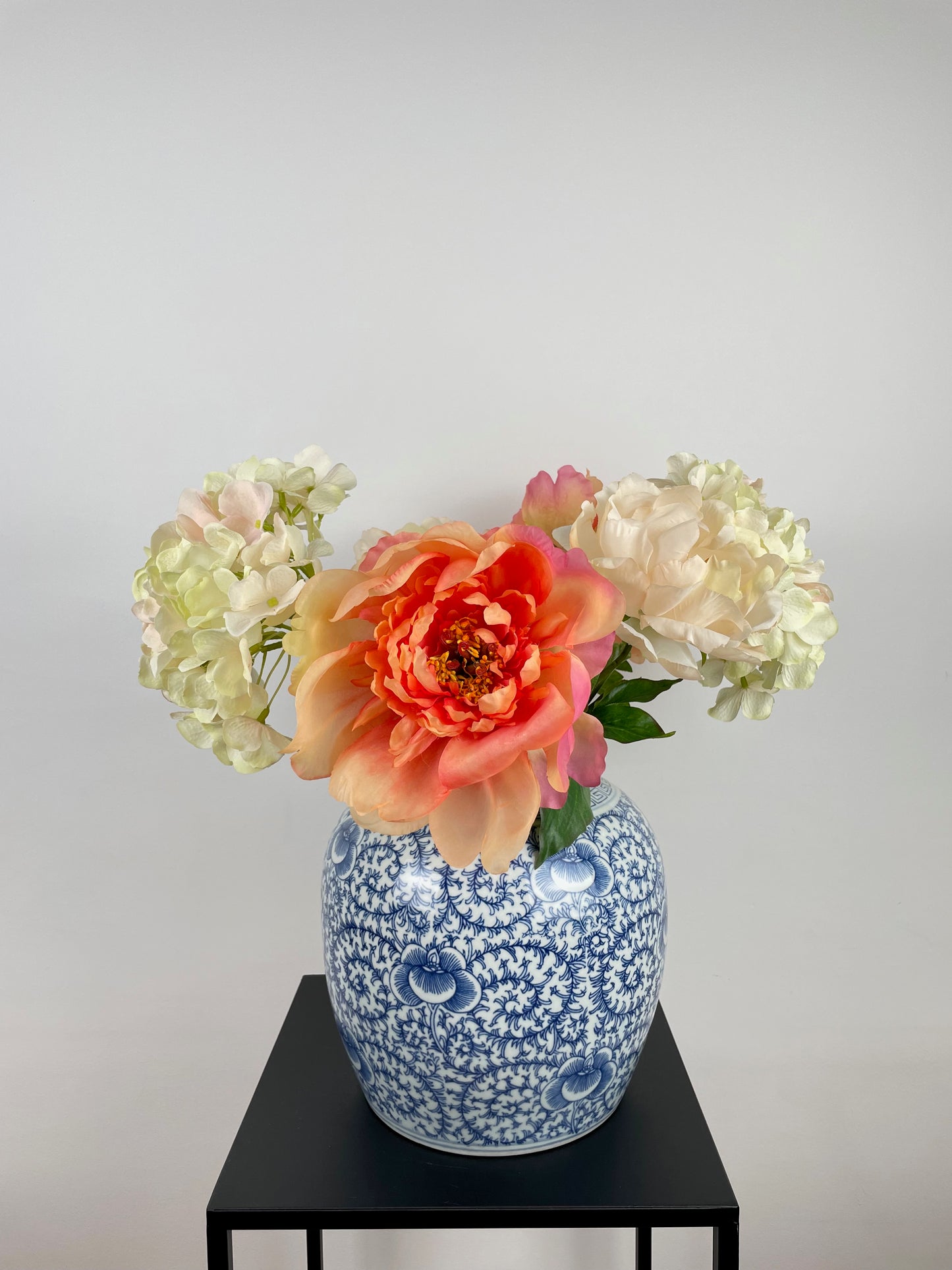 Kunstblumen Bouquet "Peach Breeze"