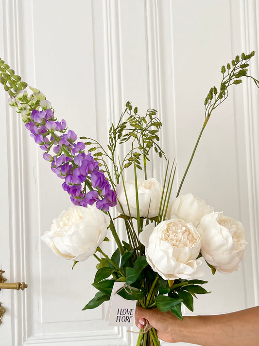 Artificial flowers bouquet "Love Letter"