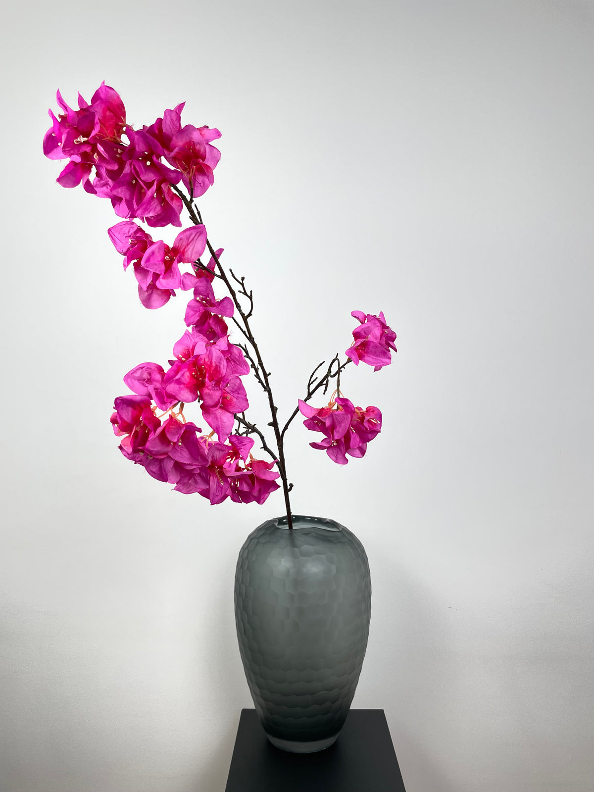 Künstliche Bougainvillea wie echt, pink, 104cm –