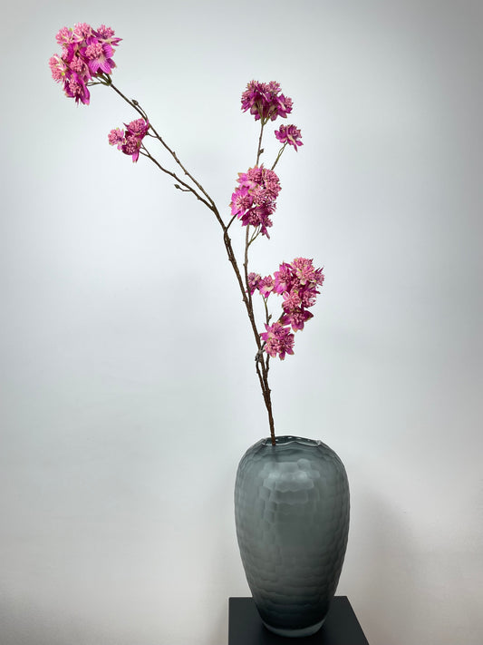 Künstlicher Bärenklau, pink, 110cm