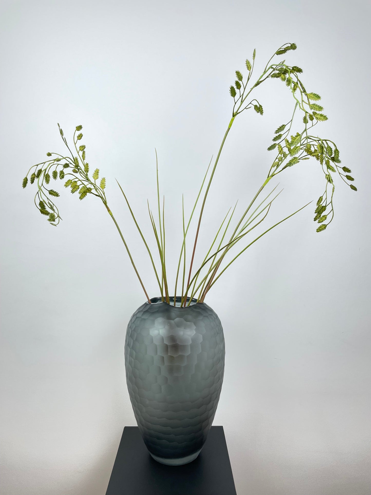 ziergras kunstblume gruen hochwertig wie echt 102 cm