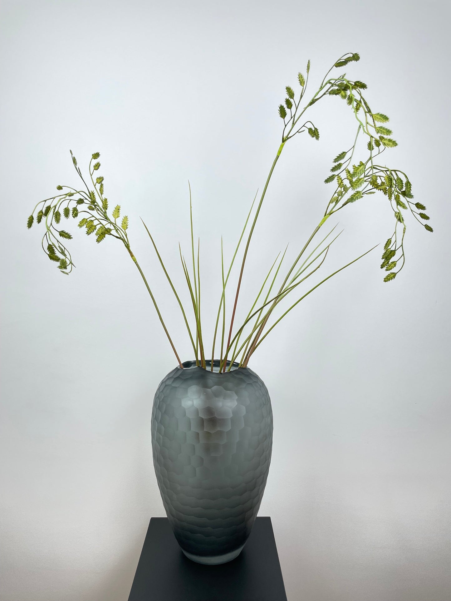 ziergras kunstblume gruen hochwertig wie echt 102 cm