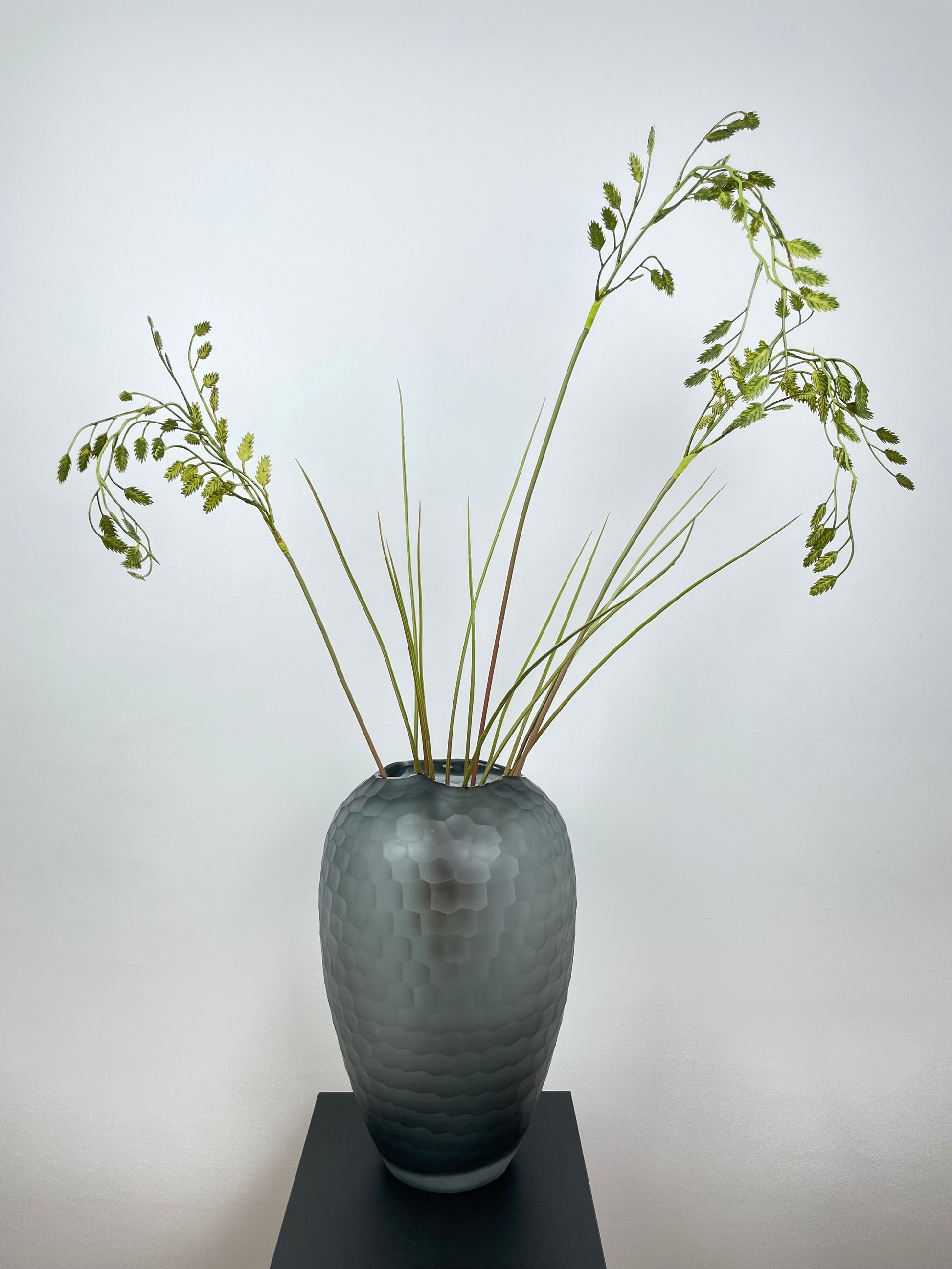 ziergras kunstblume gruen hochwertig wie echt 102 cm