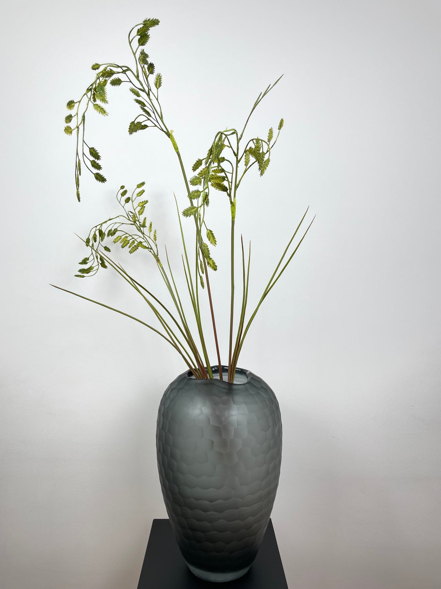 ziergras kunstblume gruen hochwertig wie echt 102 cm