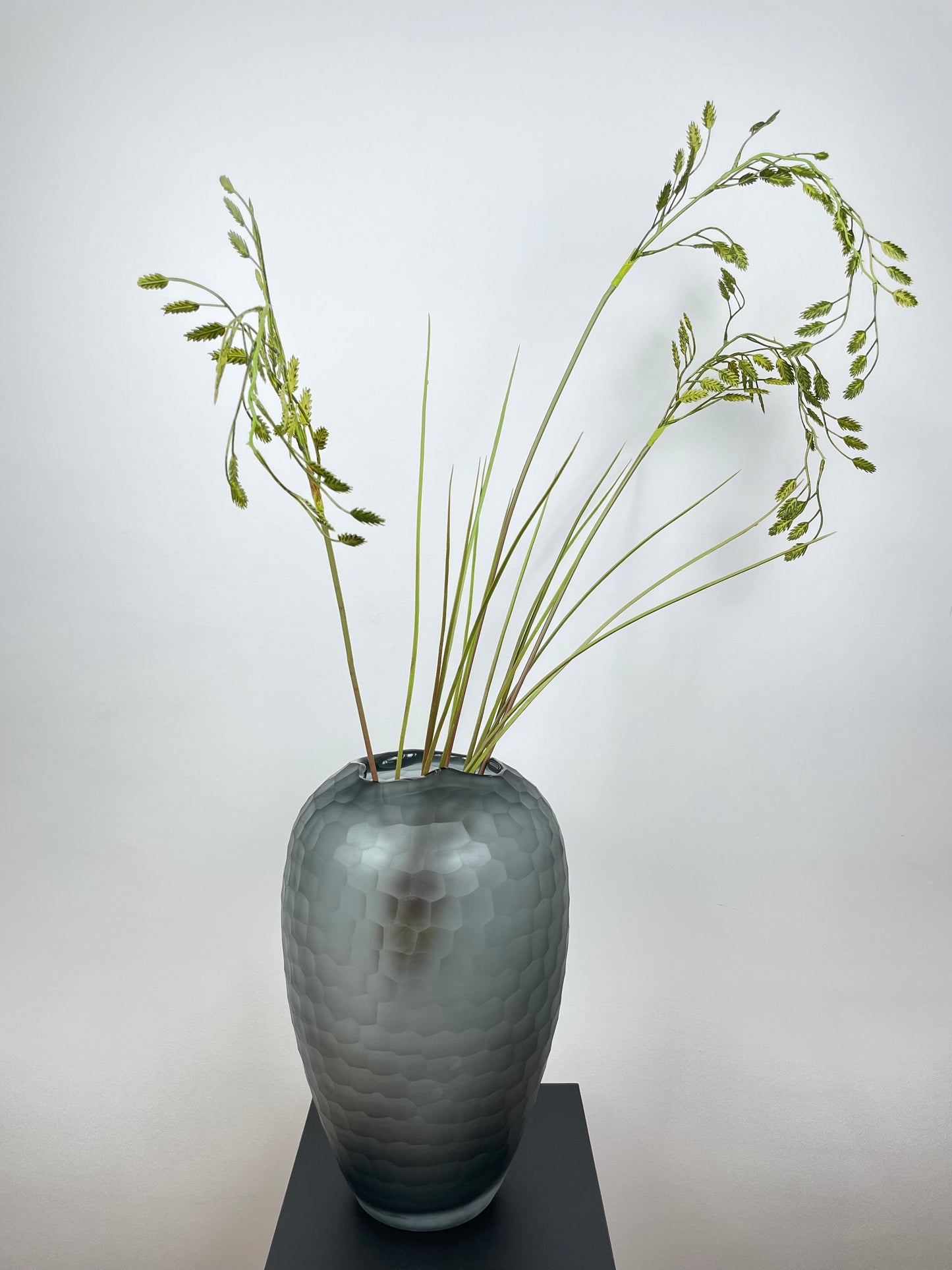 ziergras kunstblume gruen hochwertig wie echt 102 cm