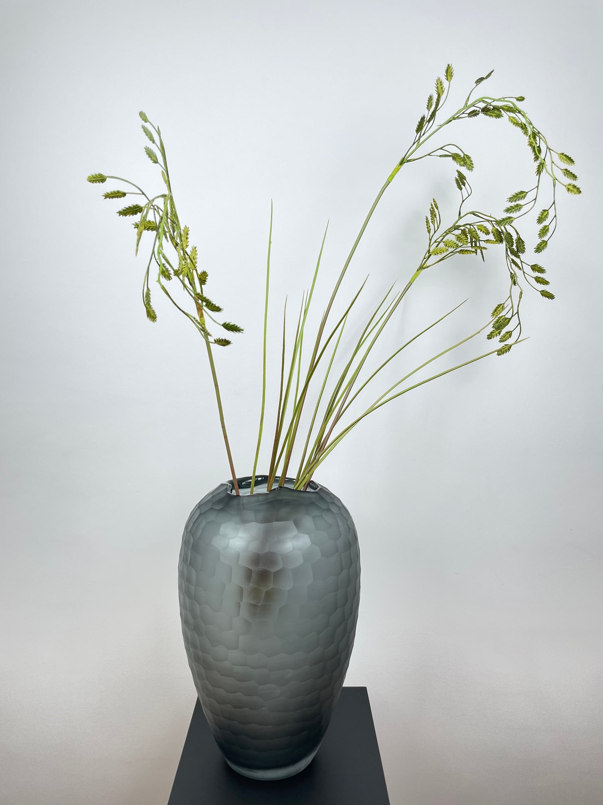 ziergras kunstblume gruen hochwertig wie echt 102 cm