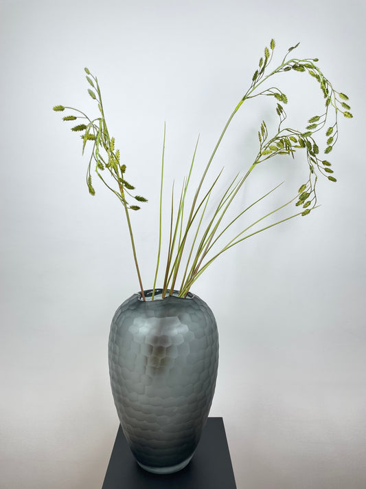 ziergras kunstblume gruen hochwertig wie echt 102 cm