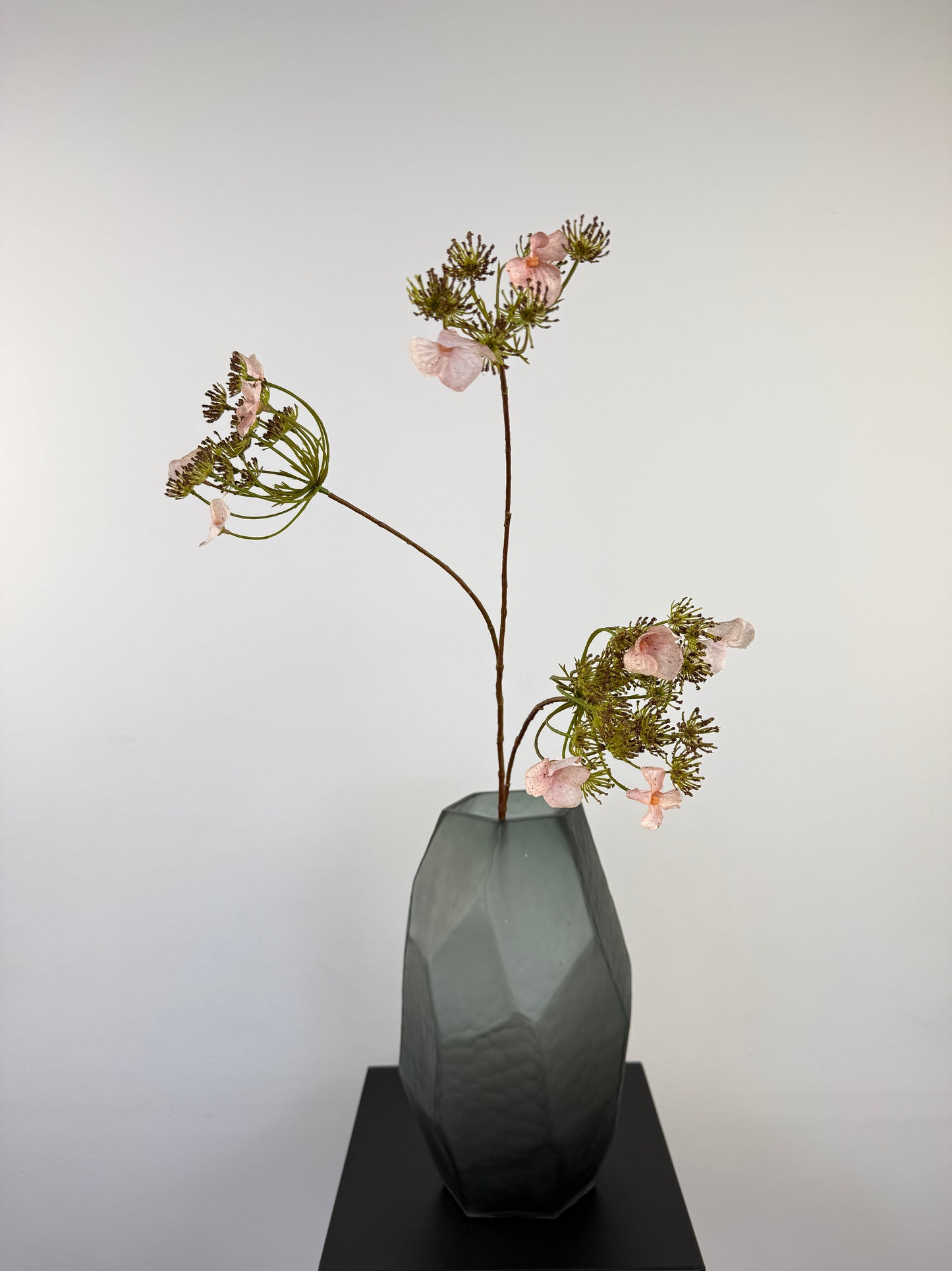 Künstliche Hortensie wie echt, mauve, 86cm