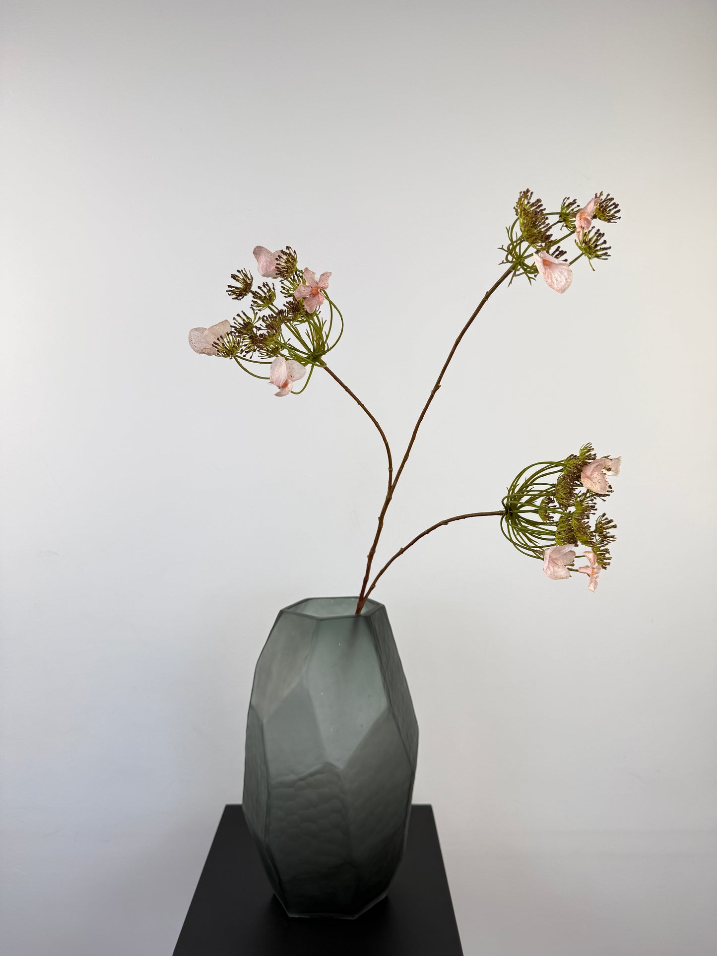 Künstliche Hortensie wie echt, mauve, 86cm