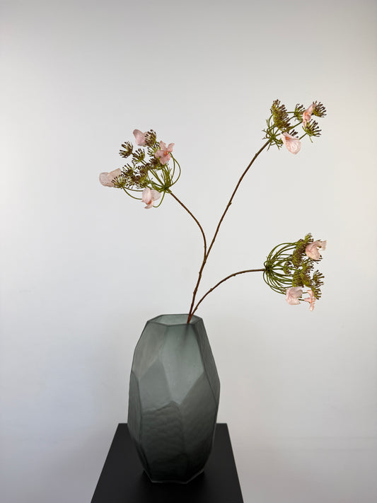 Künstliche Hortensie wie echt, mauve, 86cm