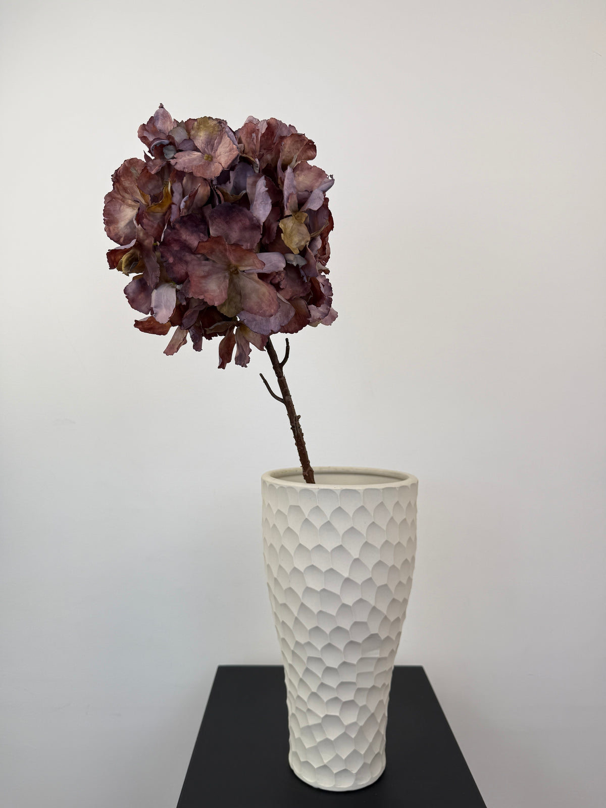 Künstliche Hortensie wie echt, lila, 64cm – Silk-ka