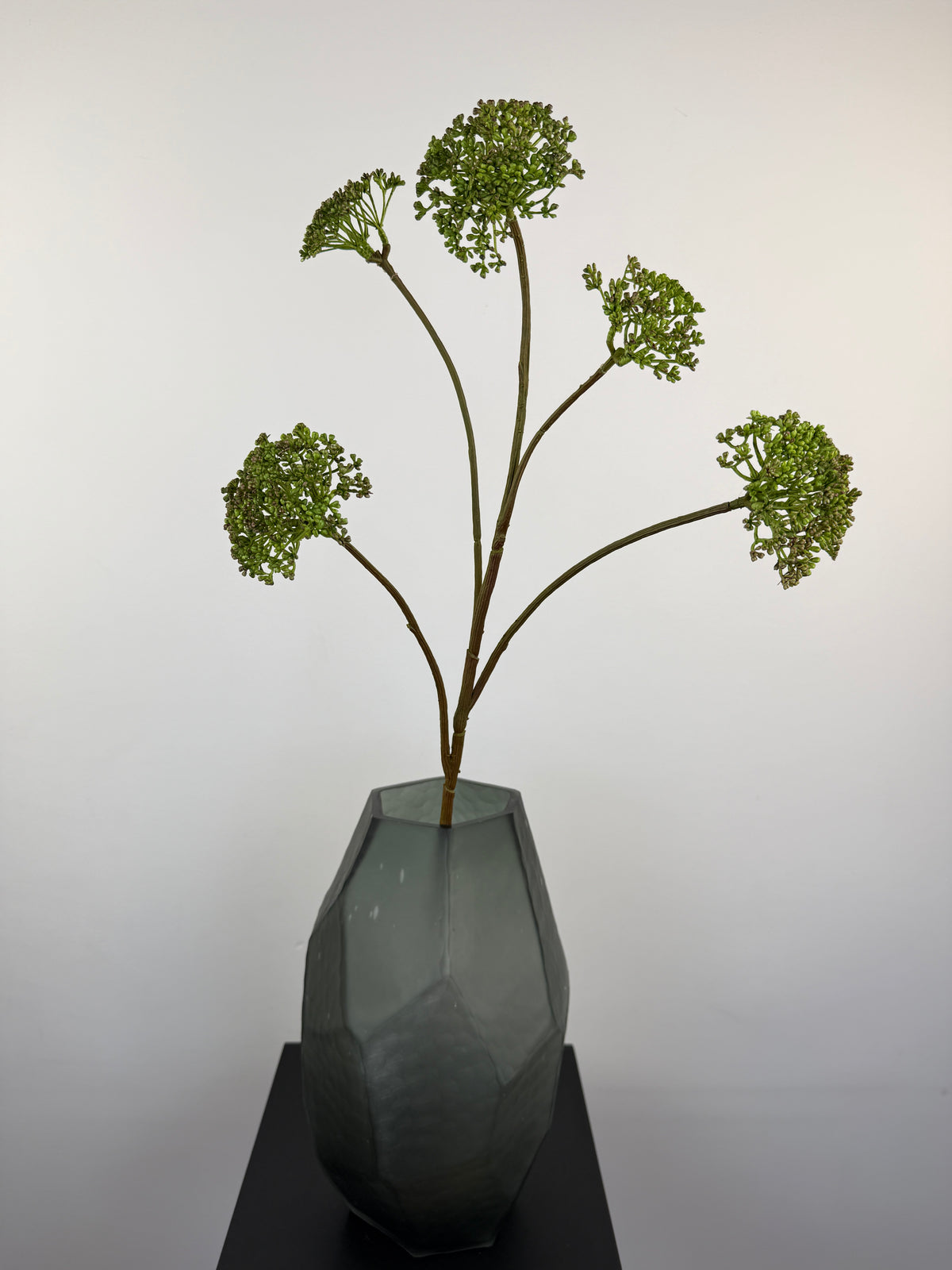 Künstliche Wilde Möhre / Queen Anne's Lace wie echt, grün, 78cm, Ansicht 4 – Silk-ka