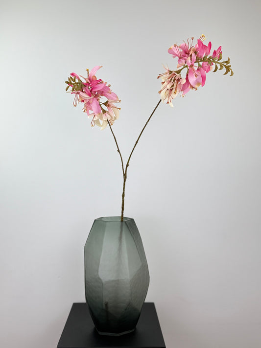 Künstliche Mucuna Blüte, rose-pink, 104cm
