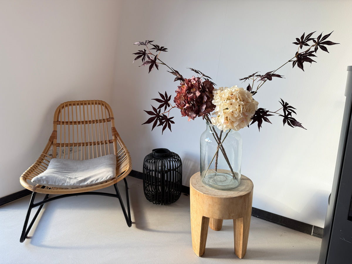Kunstblumen Bouquet „Sweet Maple“ – Hortensien & Ahornzweige