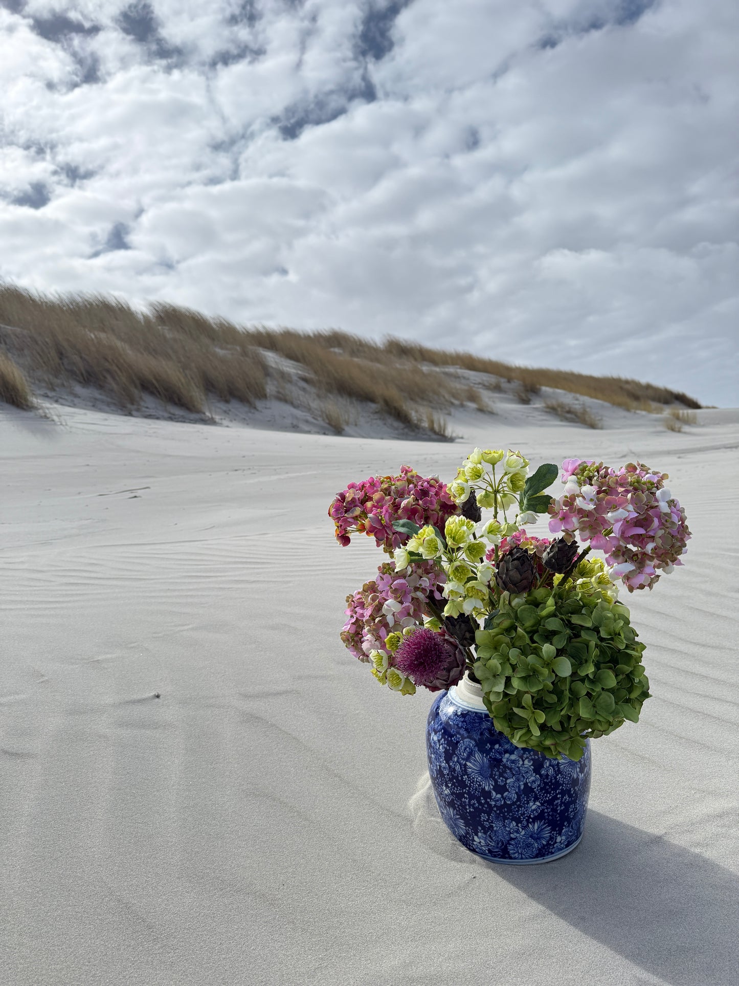 Kunstblumen Bouquet "Sweet Sunset"