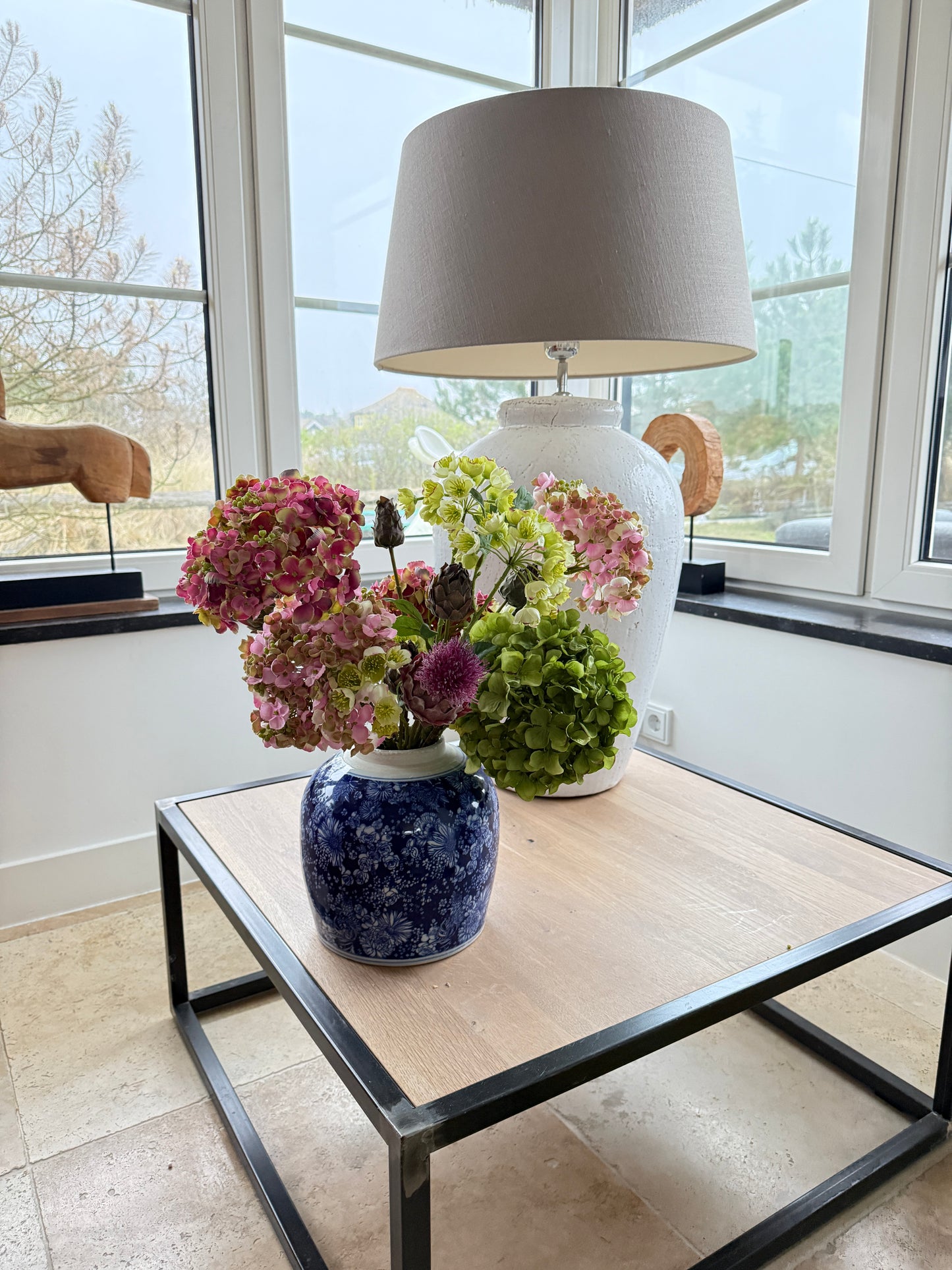 Kunstblumen Bouquet "Sweet Sunset"