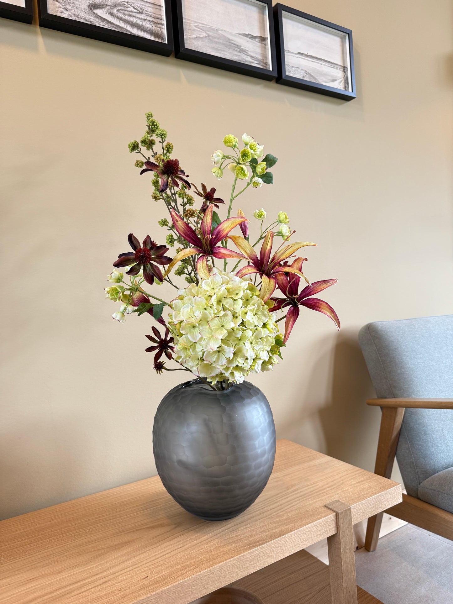 Artificial flowers bouquet "Sea Breeze"