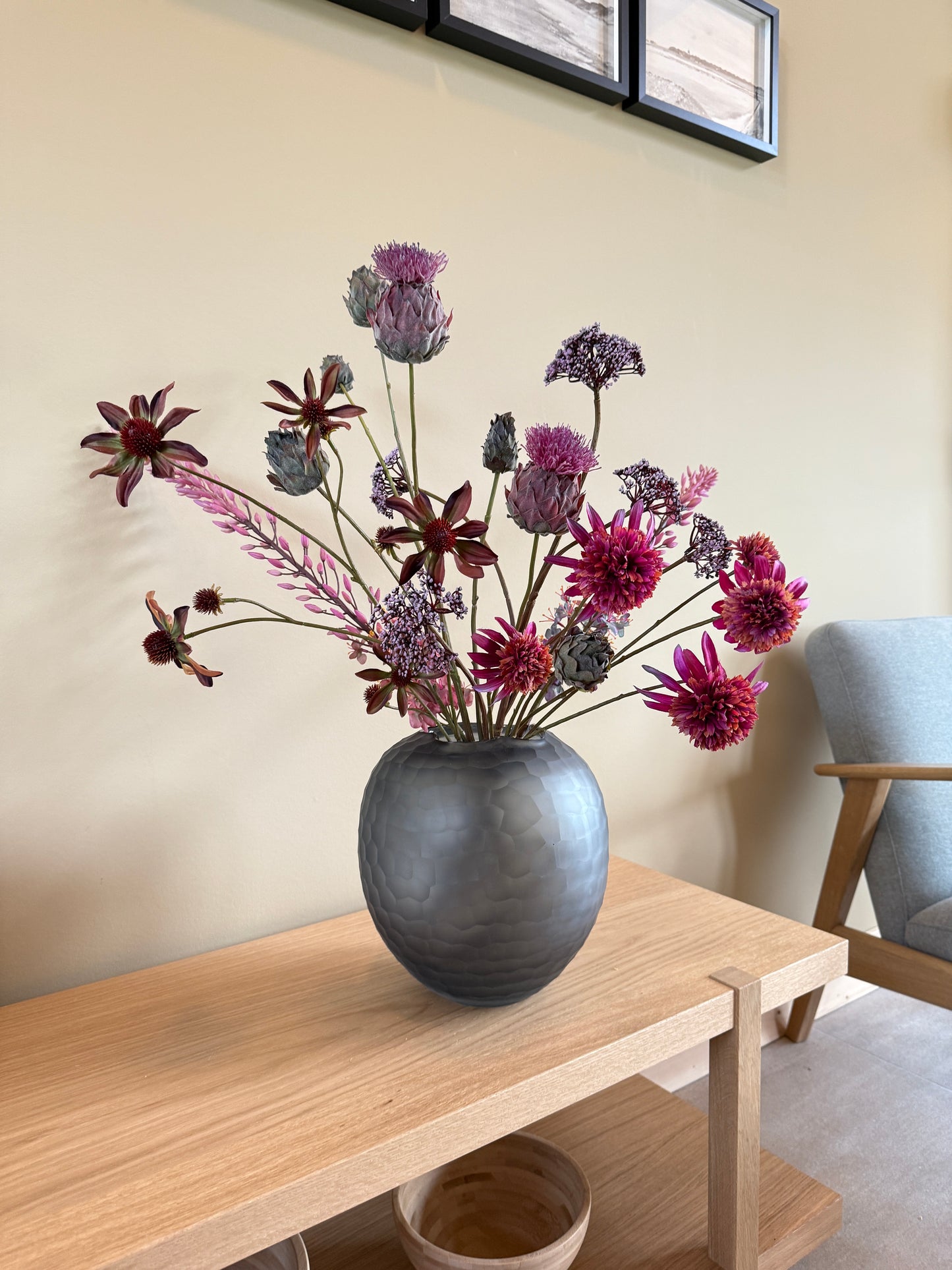 Artificial flowers bouquet "Sea Breeze"