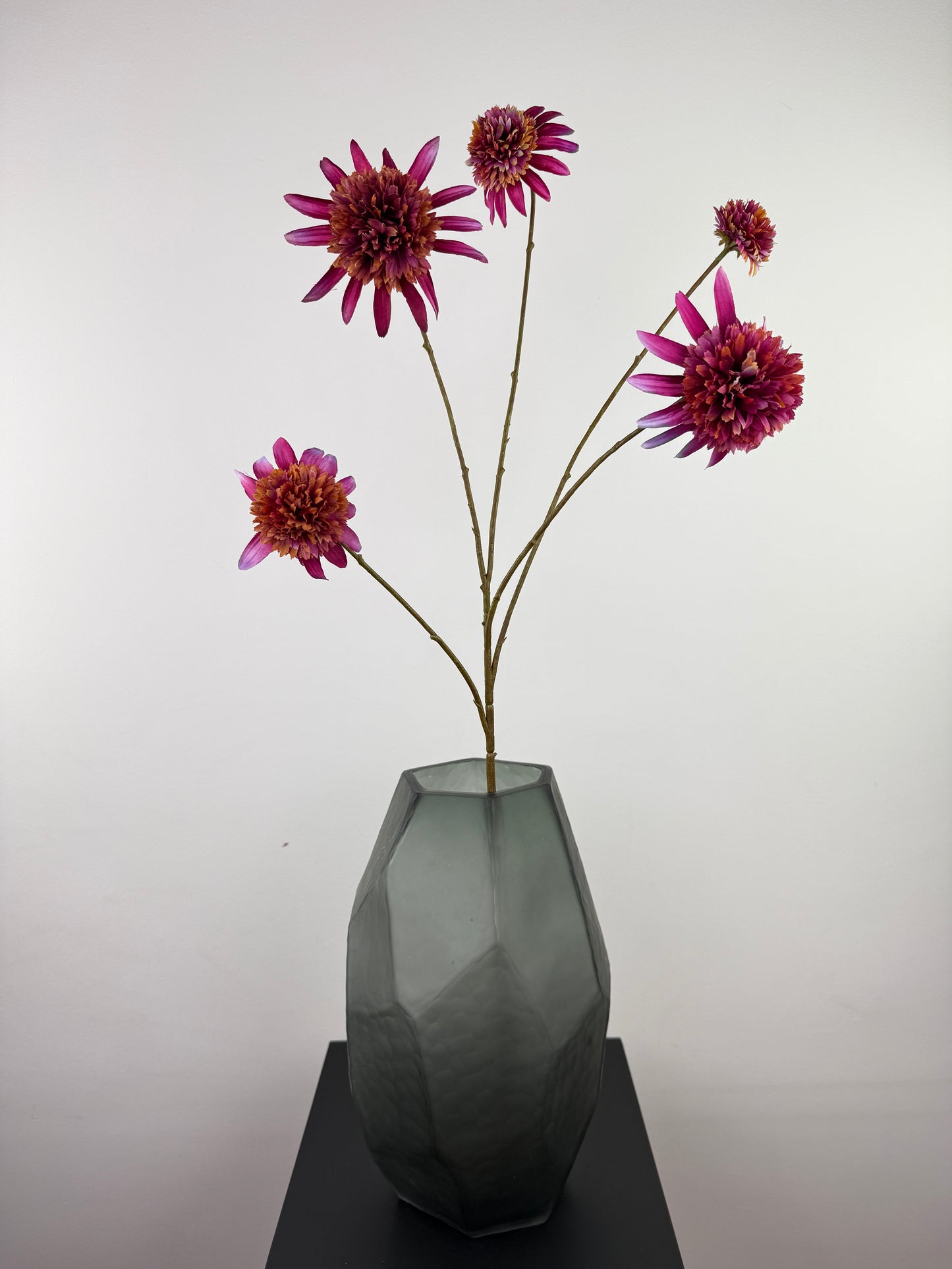 Künstlicher Sonnenhut wie echt, Violett, 90cm