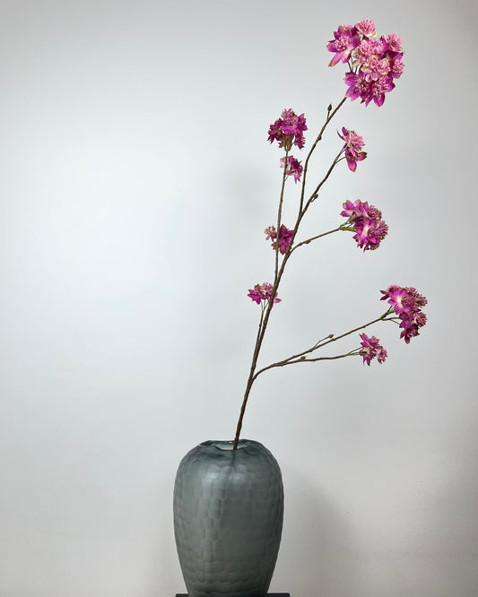 Künstlicher Bärenklau wie echt, pink, 110cm