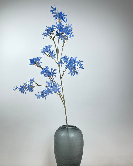 Künstliche Glockenblume, blau, 113cm
