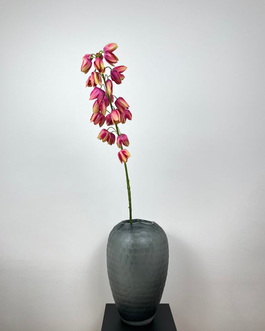 Künstliche Fritillaria wie echt, pink gelb, 81cm